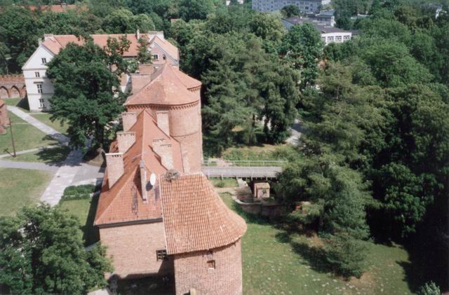 Frombork - Wzgrze katedralne - mur poudniowy