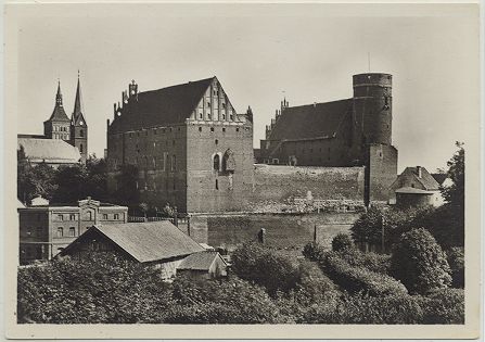 Allenstein - Blick zur Burg