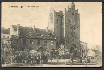 Olsztyn - Wysoka brama 1915