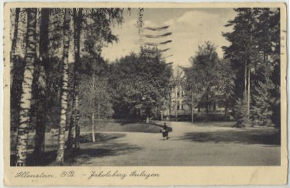 Allenstein - Jakobsberg - Anlagen 1939