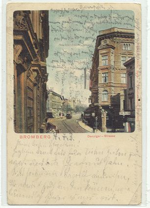 Bydgoszcz - Ulica gdaska 1903