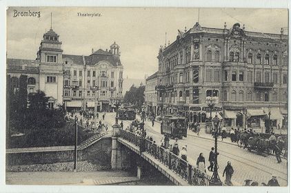 Bromberg - Theaterplatz 1911