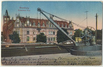 Bromberg - Kaiserliche Post 1921
