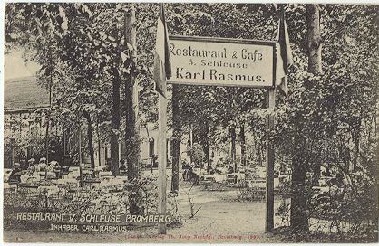 Bromberg - Restaurant 5.Schleuse 1904