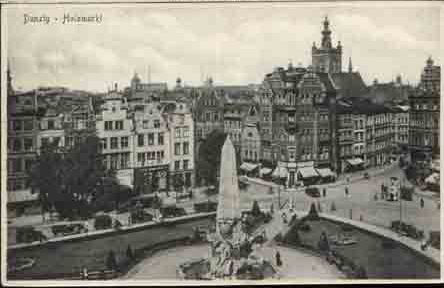 Danzig - Holzmarkt ca. 1915-1935