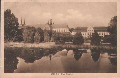 Gdask - Oliwa - Klasztor 1916