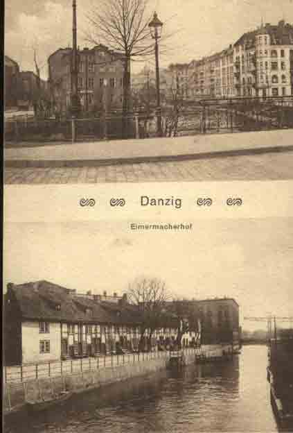 Danzig - Rammbaum und Eiermacherhof 1917