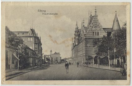 Elbing - Friedrichstrae 1916
