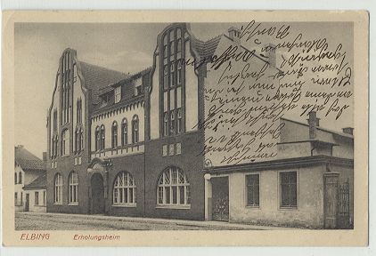 Elbing - Erholungsheim 1914