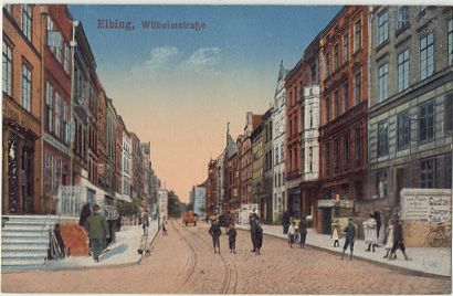 Elbing - Wilhelmstrasse