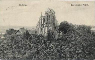 Ilawa - Evangelical church 1910