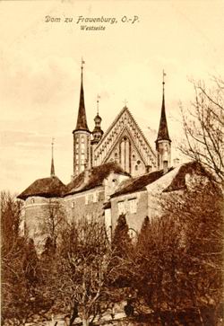 Frombork - katedra - widok od strony zachodniej