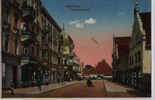 Insterburg - Hindenburgstrae 1916