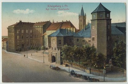Knigsberg - Knigl. Schlo 1916