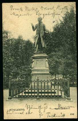 Krlewiec - Pomnik Kanta 1906