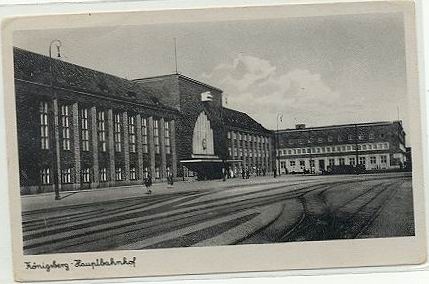 Konigsberg - Main railroad station