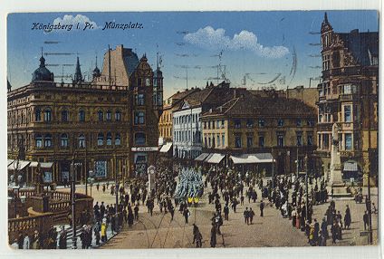Knigsberg - Mnzplatz 1917