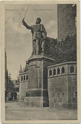 Konigsberg - Kaiser Wilhelm monument