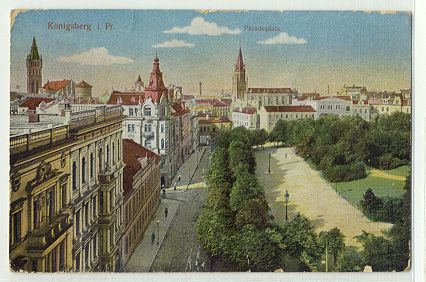 Knigsberg - Paradeplatz 1914