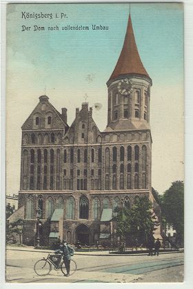 Knigsberg - Der Dom nach vollendelem Umbau 1910