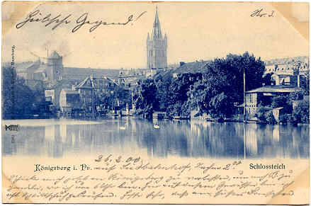 Konigsberg - Castle pond 1900