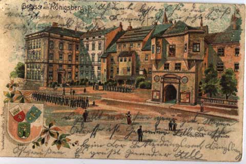 Konigsberg - Castle police headquarter 1912
