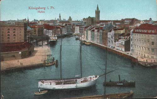 Konigsberg - Haven 1916