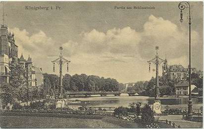 Konigsberg - View at castle's pond