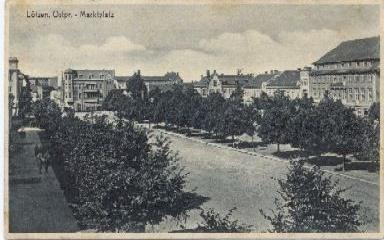 Ltzen - Marktplatz 1938