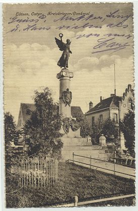 Giycko - Pomnik wojny 1914