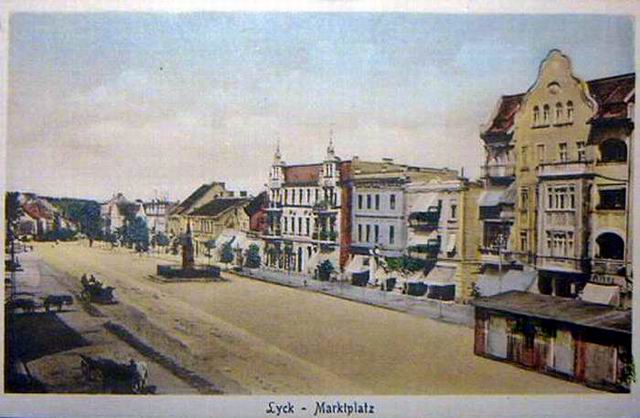 Lyck - Marktplatz 1915
