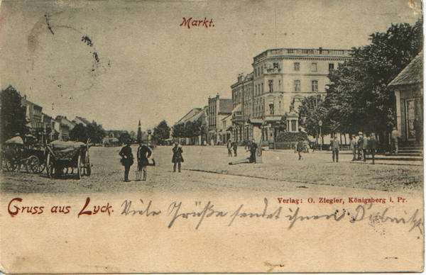Lyck - Markt 1904
