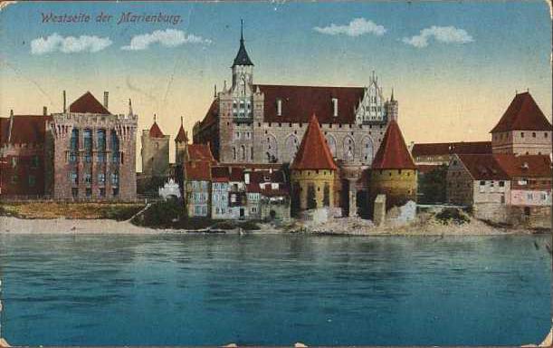 Marienburg - Westseite der Marienburg
