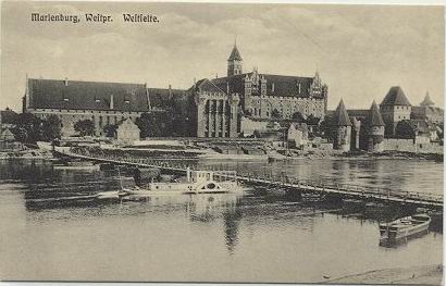 Malbork - Zamek strona zachodnia