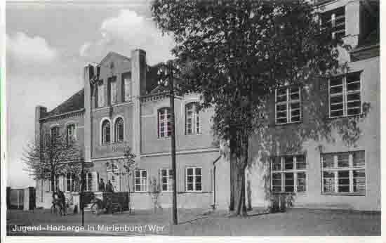Marienburg - Jugendherberge in Marienburg 1937