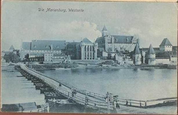 Malbork - Zamek, strona zachodnia