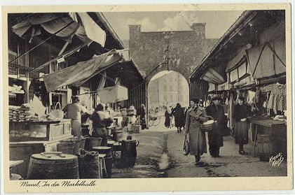 Memel - In der Markthalle 1941