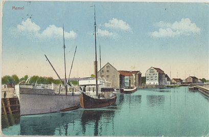 Memel - Hafen 1917