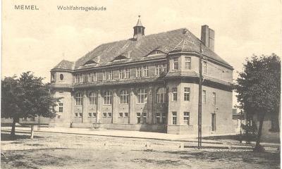 Memel - Wohlfahrtsgebude 1915
