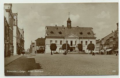 Ostrda - Stary ratusz 1926