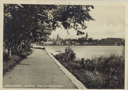 Osterode - Stadtbild 1931