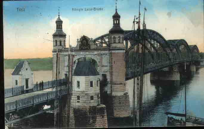Tilsit - Most krlowej Luizy 1915