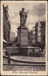 Torun - Copernicus monument ca. 1910
