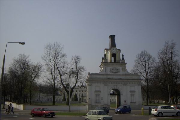 Biaystok - Brama paacu Branickich