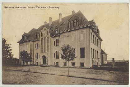 Bydgoszcz - Niemiecki cesarski sierociniec 1915
