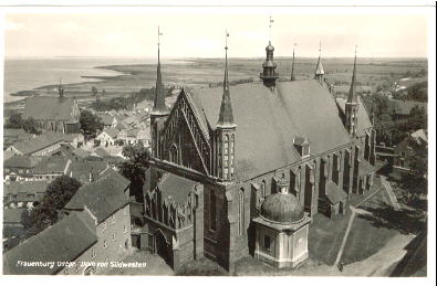 Frauenburg - Dom von Sdwesten 1940