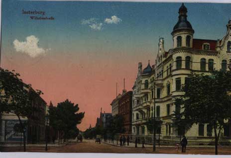Insterburg - Wilhelm street 1916