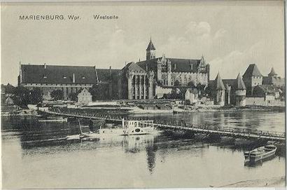 Malbork - Castle, west side